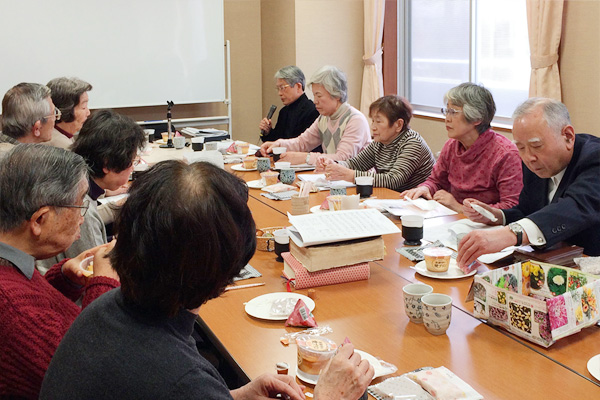 第2週の午後は礼拝の恵みを語り合う会